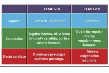 Soporte vital extracorpóreo. Oxigenación por membrana extracorpórea. ECMO